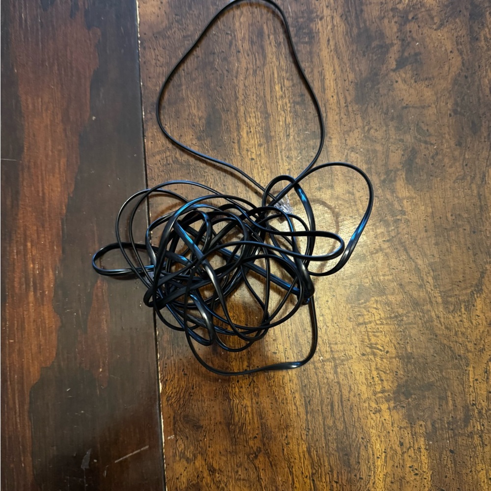 Black VoIP Phone Adapter Cable